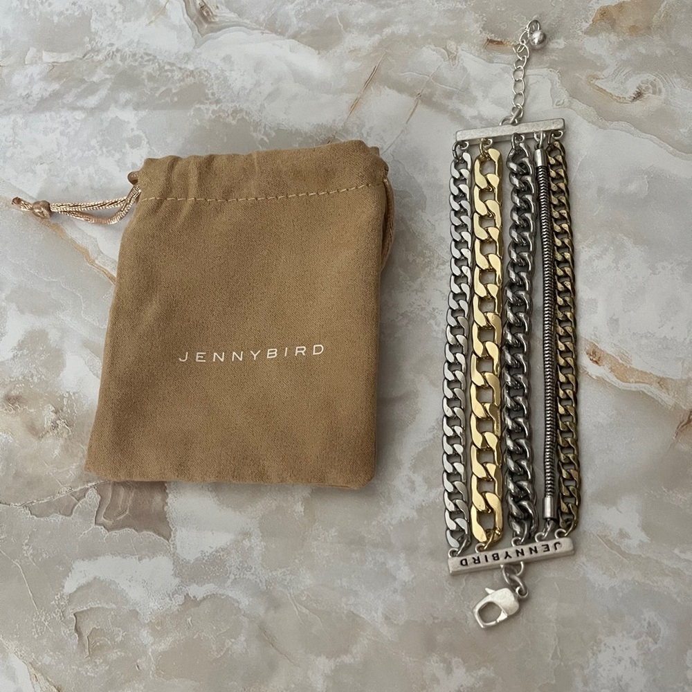 Jenny bird Austin cuff stacker bracelet.